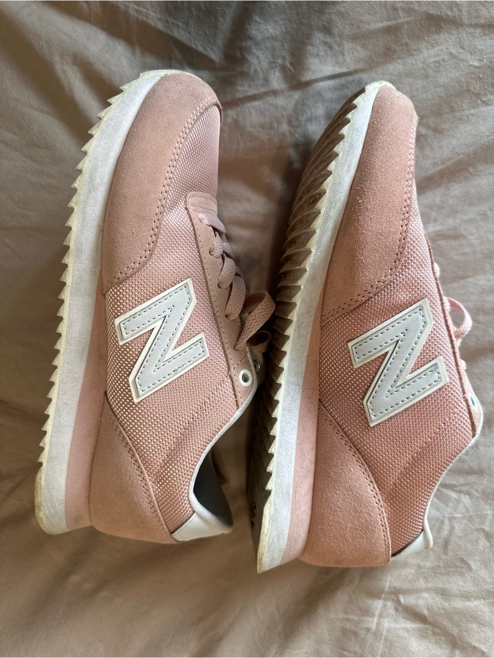 New Balance Women's Blush Pink Retro Runner Sneakers